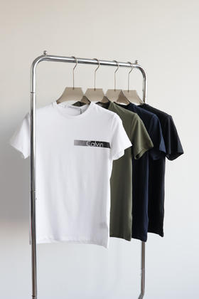 西K 元单 四色 弹力修身 圆领短袖T恤 TX410