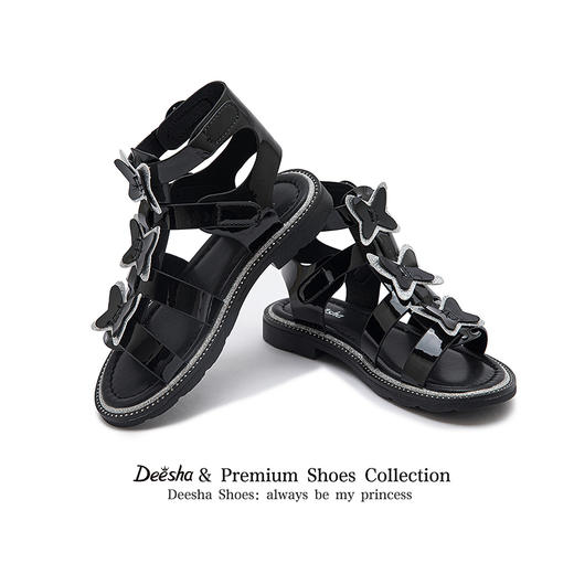 笛莎Deesha 女童童鞋2025夏新款凉鞋 商品图2