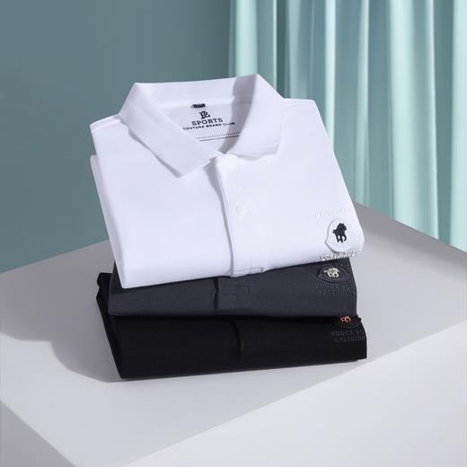 【100%棉】【DK】大依优型大码短袖POLO衫加肥加大半袖体恤夏季款肥佬宽松商务休闲百搭上衣男士胖子 商品图1