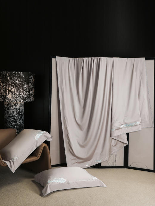 如意缎四件套-悠然海风  80S天丝棉×贡缎工艺 商品图7