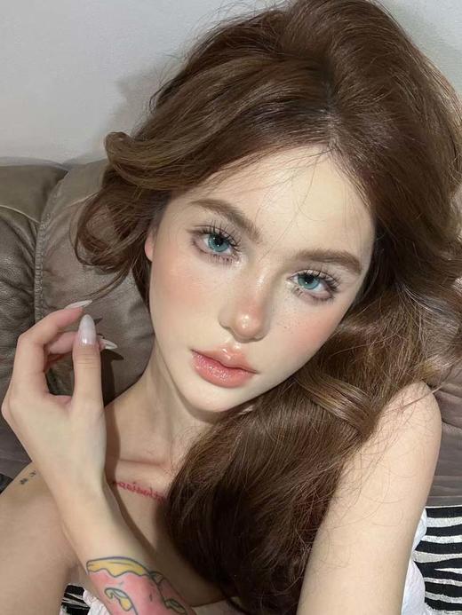 yeelens 月抛 魔镜银冰蓝 直径14.2mm着色13.3mm 商品图3