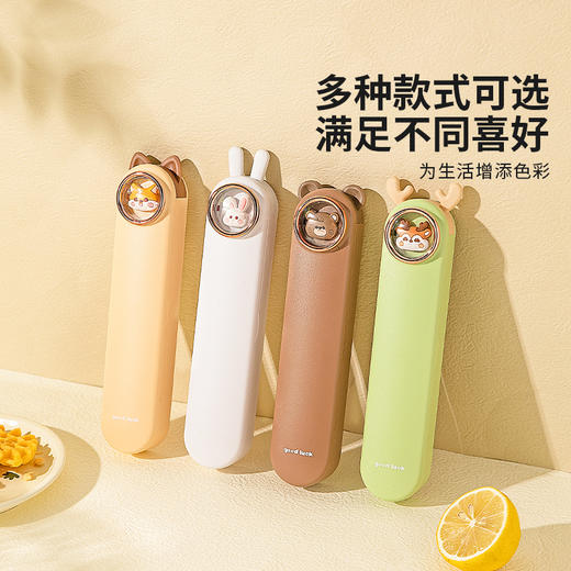 摩登主妇儿童筷子勺子套装一人用筷子便携盒学生便携式餐具收纳盒 商品图4