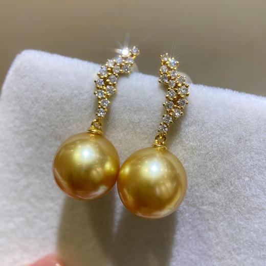 11mm-12mm金珠耳坠 商品图2