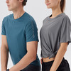 跃牌【跃LEAP-ACTIVE】 男士夏运动短袖反光印速干T恤宽松透气跑步健身短袖上衣R51113 商品缩略图3