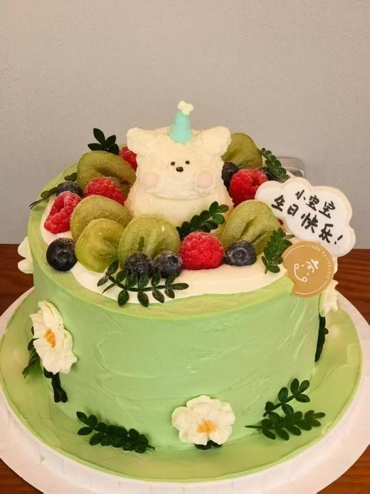 【手绘款】绿意小熊 商品图1