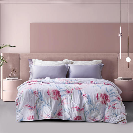 富安娜(FUANNA) 微甜阳光七孔抗菌夏被152*210cm 商品图1