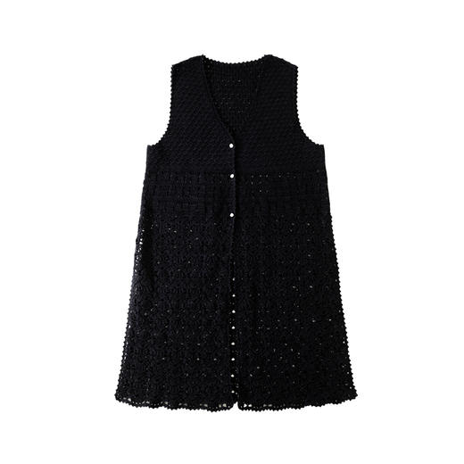 苏苏姐家香雪兰长马甲手工DIY钩针蕾丝线毛线团自制材料包 商品图5