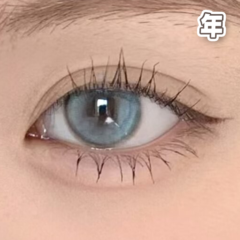 #Baby Blue 薄荷许愿池 蓝色 14.2mm 【1片装】舒适推荐 / 年抛