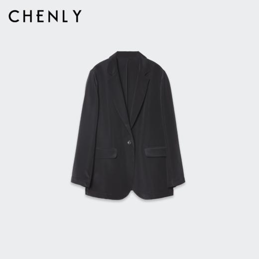 尘衣｜25春夏通勤必入真丝西装外套 商品图1