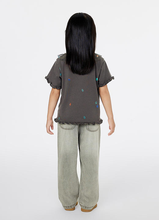 jnby   25年夏款  短袖T恤  1P4112420 商品图9