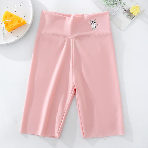 【五分鲨鱼裤！清凉薄款，透气舒适】女童五分鲨鱼裤 夏季薄款 儿童外穿瑜伽芭比中裤子 宝宝打底短裤-QQ 商品图8