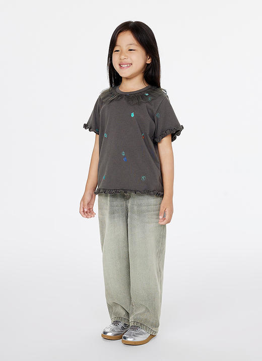 jnby   25年夏款  短袖T恤  1P4112420 商品图8