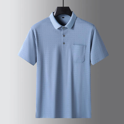 【棉质】【DK】大依优型大码短袖POLO衫加肥加大半袖体恤夏季款肥佬宽松商务休闲百搭上衣男士胖子 商品图4