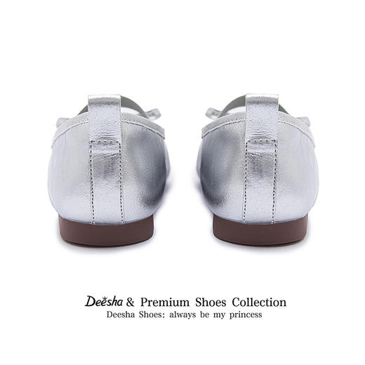 笛莎Deesha 女童童鞋2025夏新款浅口低帮皮鞋 商品图4