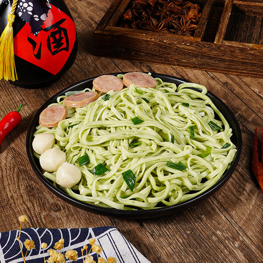 【桑叶苦瓜芹菜面】100g/袋*10袋装   0香精0色素0防腐剂  绿色清香 商品图5