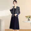 气质修身优雅，中长款两件套连衣裙QYM-YIYI-CS25A30 商品缩略图2