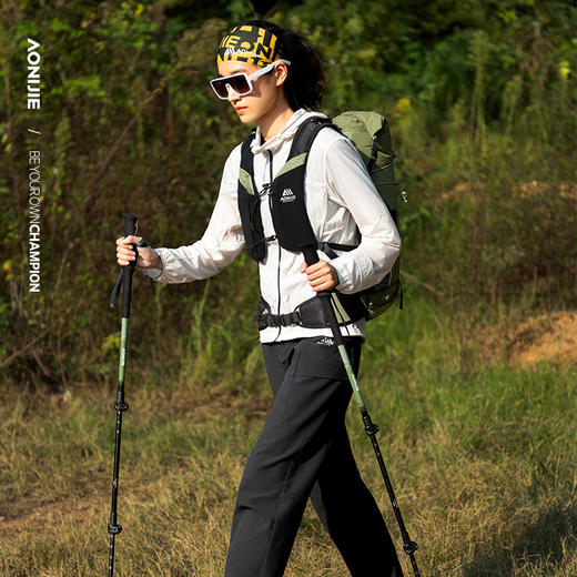 奥尼捷徒步登山杖专业户外露营铝合金爬山装备可伸缩手杖徒步杖/单根装 E4215 商品图4