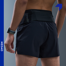 内道3寸跑步短裤有内衬越野跑马拉松装备凉爽弹力透气男训练跑步短裤