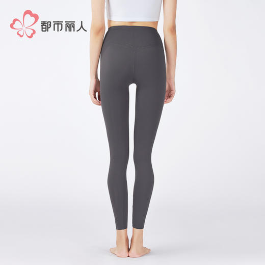 都市丽人九分裤薄锦纶外穿美搭外穿裤LLH4A1 商品图4