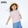 女童SORONA圆领短袖针织衫夏季新款安奈儿童装实体店同款XG521724 商品缩略图2
