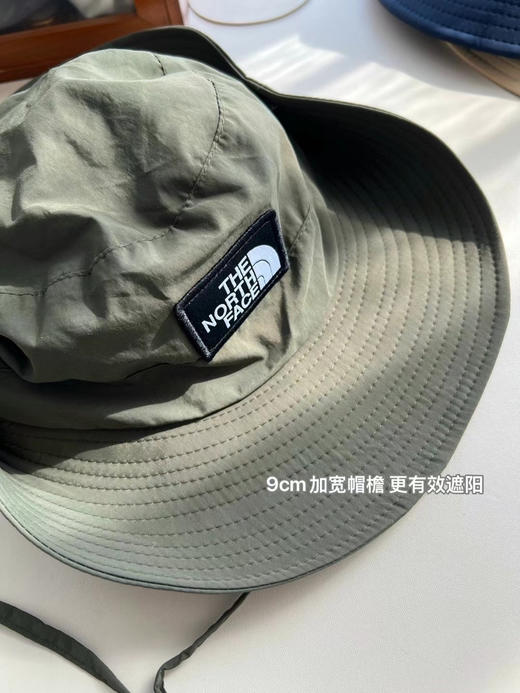 原单正品北面最新品渔夫帽来啦！

加宽帽檐 防水 透气 可折叠 更好收纳

颜色  黑色 藏青 卡其 军绿 灰色 商品图6