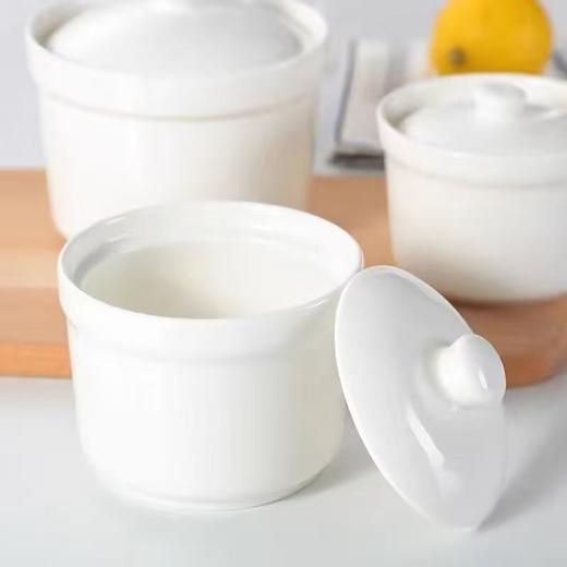 白瓷日式炖盅 | 高级白瓷材质 淡雅的日式风味 清新雅致 餐具 商品图7