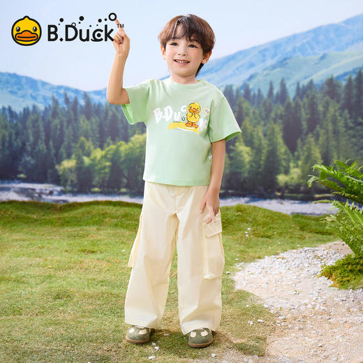 B.Duck小黄鸭童装夏季短袖T恤90-130 BF2601061 商品图1