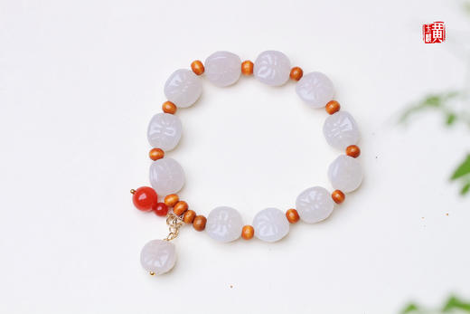 和田烟青玉【富甲天下】手串 商品图2