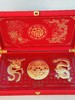 【现货】足金999龙凤双喜百福礼盒婚庆陪嫁嫁妆订婚百年好合摆件礼盒【金重约3g】【一物一证书】 商品缩略图4