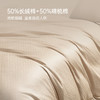 雅芳婷50纱支全棉四件套床笠款贡缎肌理被套床单纯棉提花轻奢套件 商品缩略图1