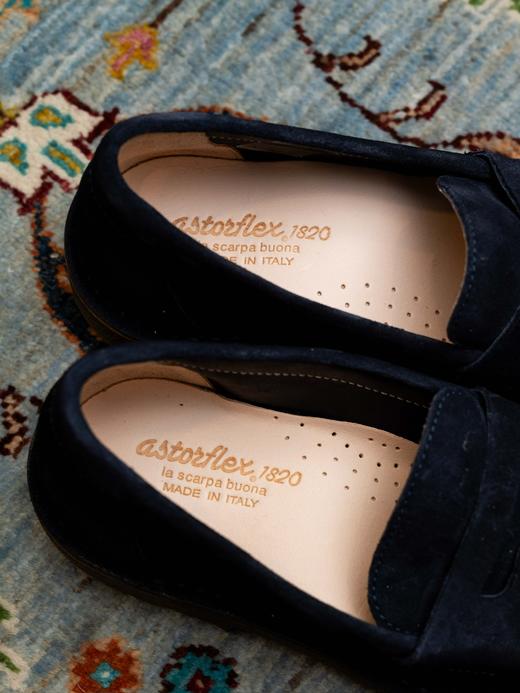 Astorflex 藏蓝麂皮乐福 商品图7