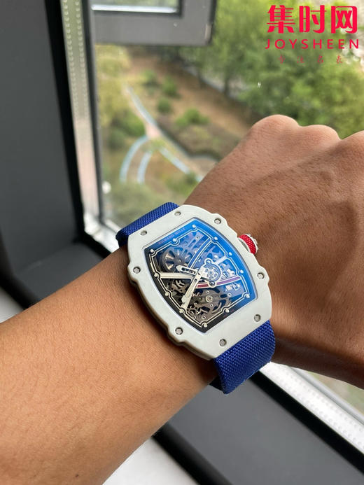 【贵重定制】只适合高端玩家
理查德米勒 RM67-02 白法国配色 天花板 【轻 薄 一体机芯会动摆轮】 商品图7