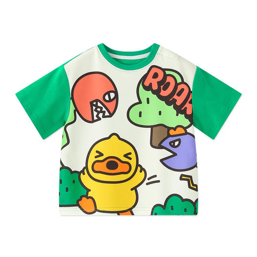 B.Duck小黄鸭童装夏季短袖T恤90-130 BF2601016 商品图3