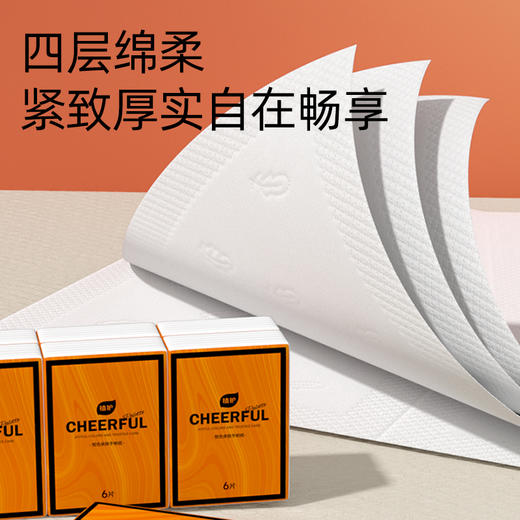 植护手帕纸面巾纸便携式手口餐巾抽纸随身装整箱批实惠卫生纸巾 30包 商品图3