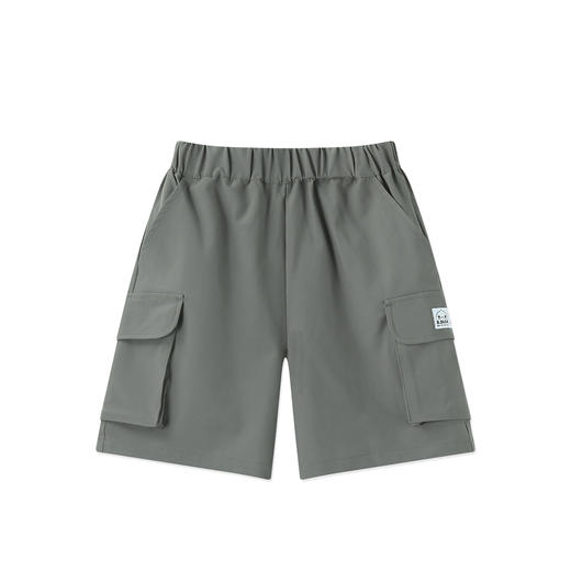 bduck小黄鸭童装夏季男童短裤儿童夏季薄款裤子工装裤五分裤105-150 BF2652011 商品图3