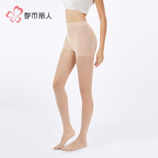 都市丽人连裤袜薄锦纶耐穿防勾丝袜LGH3B2 商品图2
