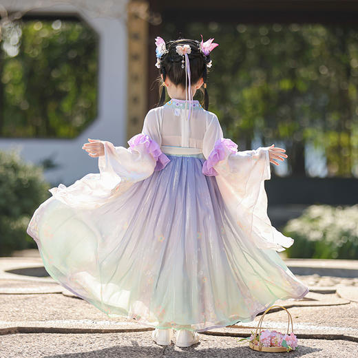 果壳专属【苏城纪】新款汉服女童 商品图9