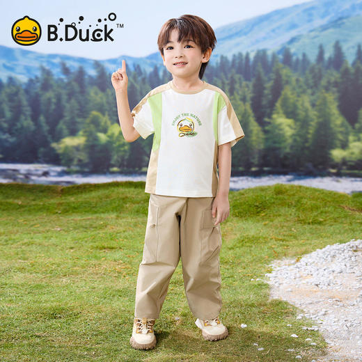 B.Duck小黄鸭童装夏季短袖T恤105-150 BF2601057 商品图1