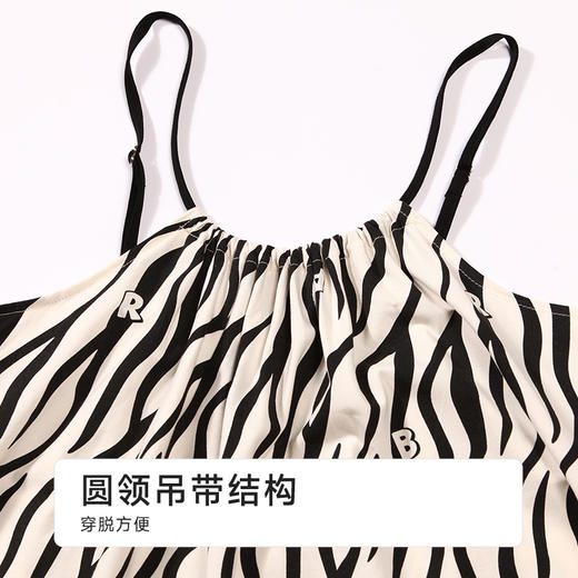 都市丽人好睡好眠女士棉质吊带裙薄40支TC拉架无袖类LHH6C2 商品图5