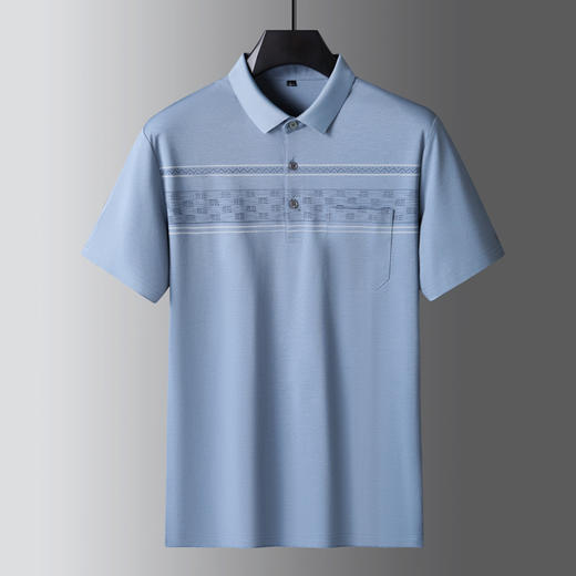 【棉质】【DK】大依优型大码短袖POLO衫加肥加大半袖体恤夏季款肥佬宽松商务休闲百搭上衣男士胖子 商品图4
