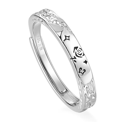 【足银】卡蒂罗/KADER 小王子与玫瑰星球情侣对戒 甜蚀冰川系列 甜蜜浪漫 钟久久 周年轻奢小众素圈 商品图1