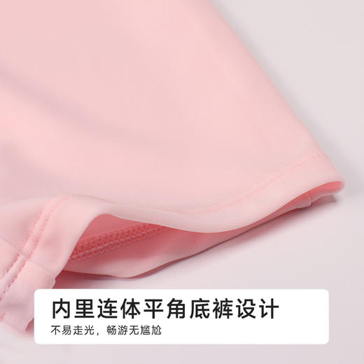 都市丽人滨海休闲女童连体泳衣薄半光涤泳布一体式泳衣JSH1A1 商品图7