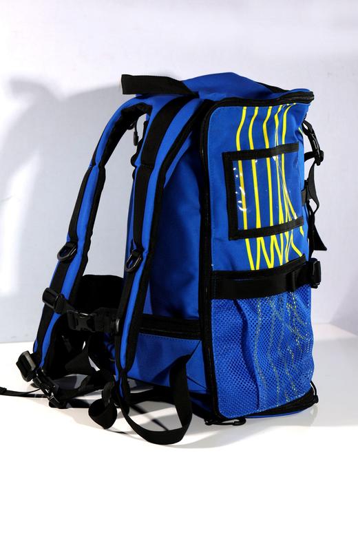 严素蓝黄多功能赛事背包 赛事训练日常出门休闲 跑步游泳户外活动 双肩多色 轻便 配件整理 商品图1