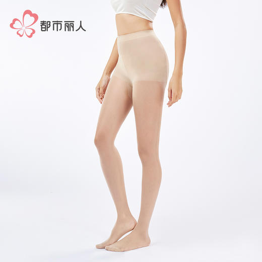 都市丽人连裤袜薄锦纶耐穿防勾丝袜LGH3A8 商品图2