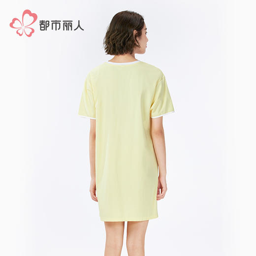 都市丽人会员精选女士棉质短袖裙薄40支TC拉架短袖类LHH6D9 商品图3