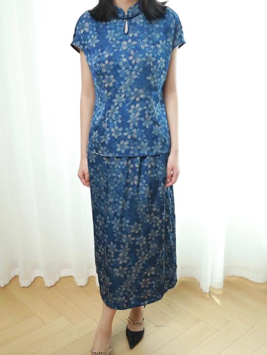 LPIUTY品牌直发！国风印花桑蚕丝系列 马甲C12TJ-99908Q/半身裙C12TJ-99908Q/上衣C12TJ-99908S/裤子C12TJ-99908K 商品图8