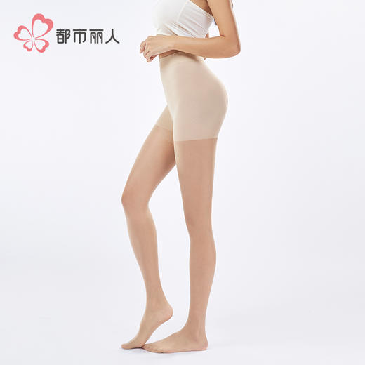 都市丽人连裤袜薄锦纶耐穿防勾丝袜LGH3A9 商品图2