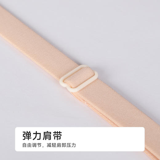 都市丽人自然舒适无金属内衣中厚蕾丝无钢圈常规文胸LBHAA1 商品图6