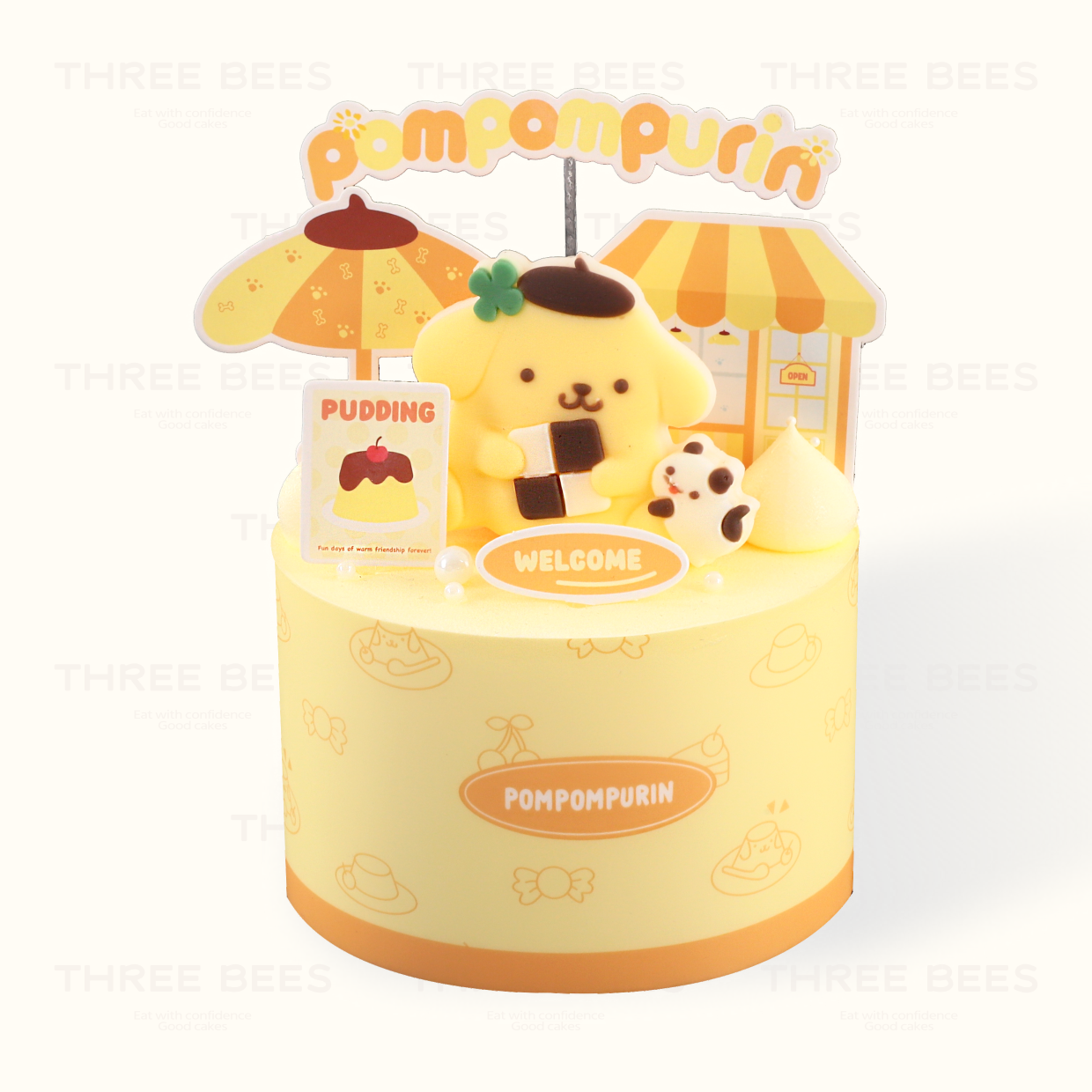 【5英寸】布丁狗 · 甜蜜妙妙屋（2-3人份）