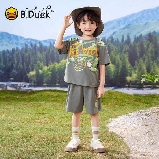 B.Duck小黄鸭童装夏季短袖套装105-150 BF2681057 商品图1
